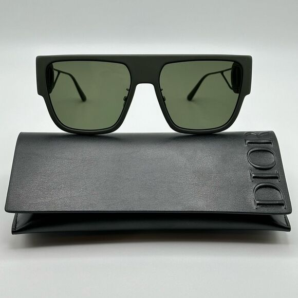BRAND NEW Dior 30MONTAIGNE S3U 56C0 Matte Green/Green Women Sunglasses - Picture 8 of 11
